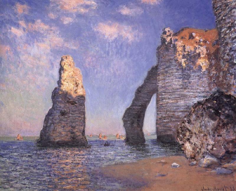 Claude Monet The Needle Rock and the Porte d-Aval,Etretat oil painting picture